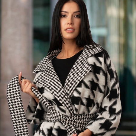 DZIANINA WEŁNIANA CLASSIC PEPITE