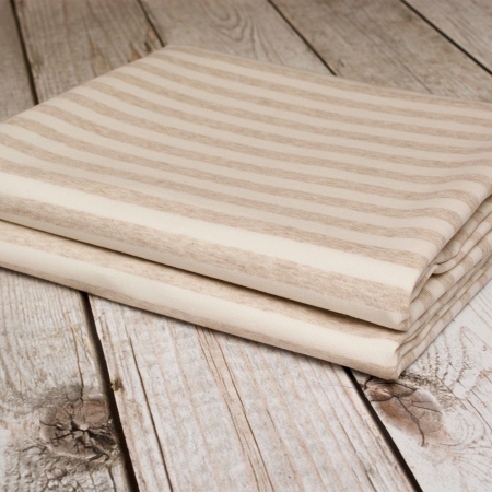 DRESÓWKA PĘTELKA PASTELOWY BEŻ PASY