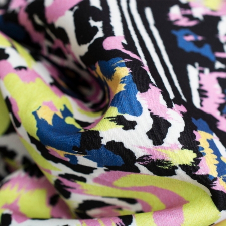 TKANINA KARELIA ANIMAL FLUO