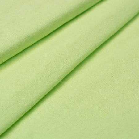 TKANINA FLANELA PASTELOWA ZIELEŃ