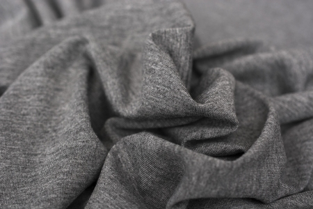 DZIANINA WISKOZOWA STEEL GREY MELANGE