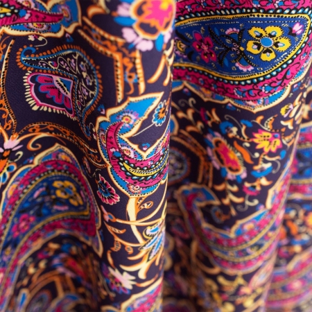 TKANINA KARELIA PAISLEY W KWIATACH