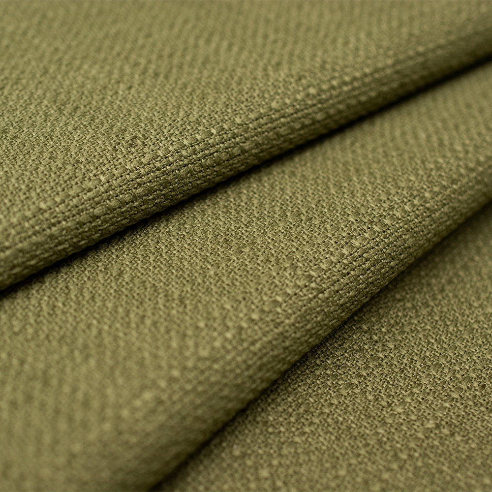 Wyjątkowa tkanina dekoracyjna strukturą przypominająca naturalny len.