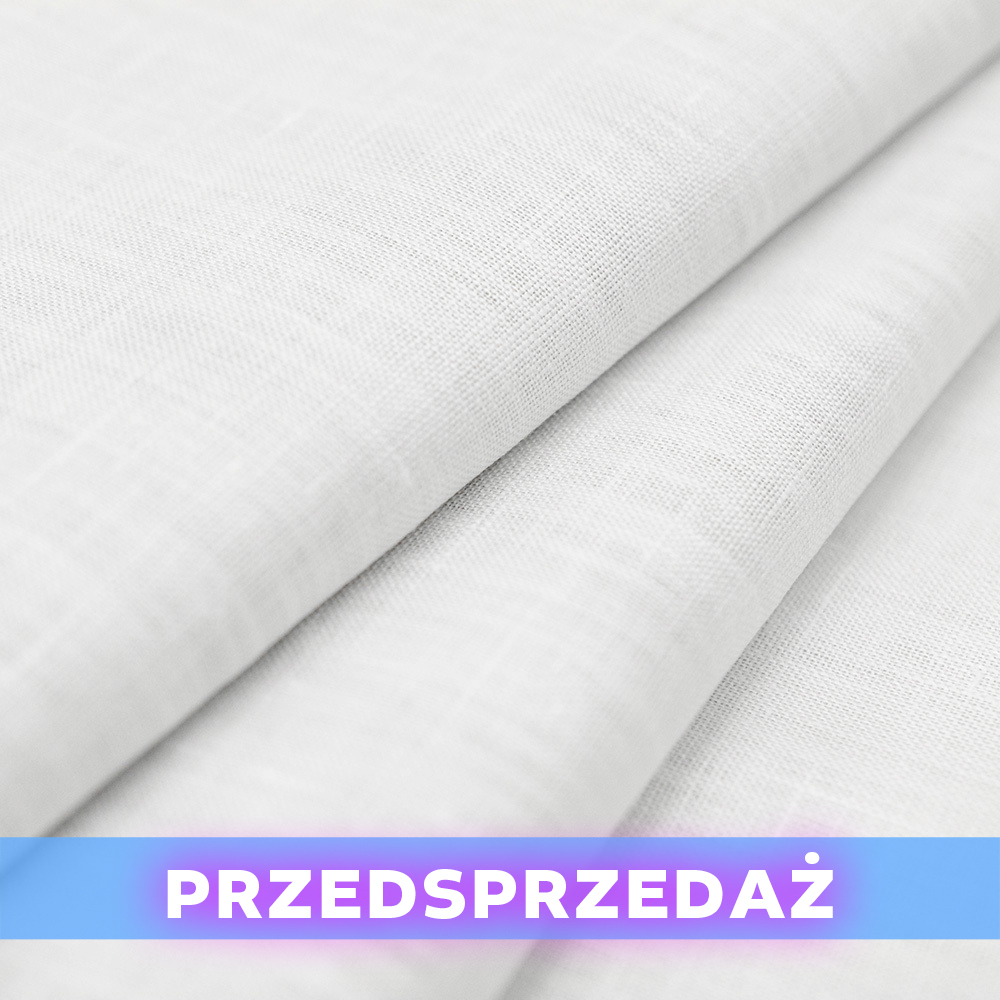 Len Puro to szlachetna, w 100% naturalna tkanina lniana o charakterystycznej, delikatnie widocznej fakturze.