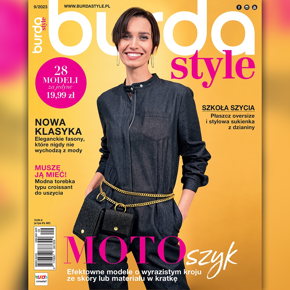 Miesięcznik Burda Style to czasopismo skierowane do osób, które uwielbiają szyć.