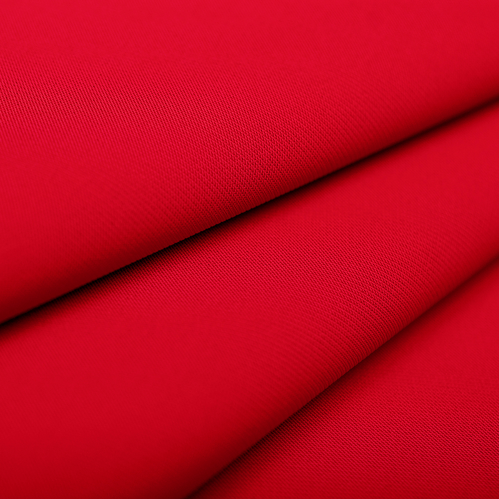 Tkanina Valentino to elegancki materiał premium o szlachetnej, dopracowanej strukturze i gęstym, żorżetowym splocie.