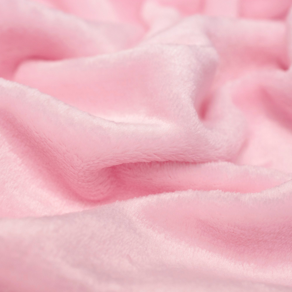 Minky Polar – dwustronna dzianina z krótkim włosem, niezwykle przyjemna i miękka w dotyku.