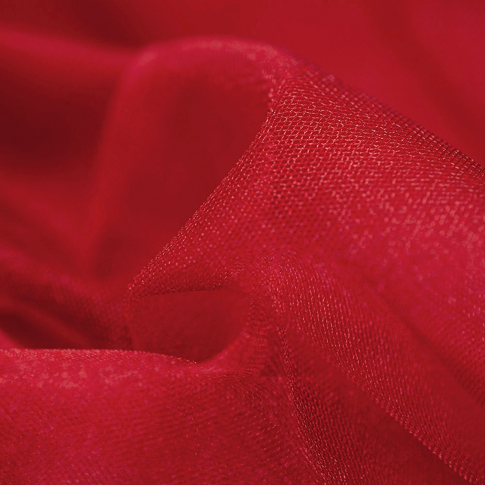 Tiul krystaliczny swoją nazwę zawdzięcza dzięki delikatnie błyszczącej strukturze, mieniącej się pod wpływem światła.