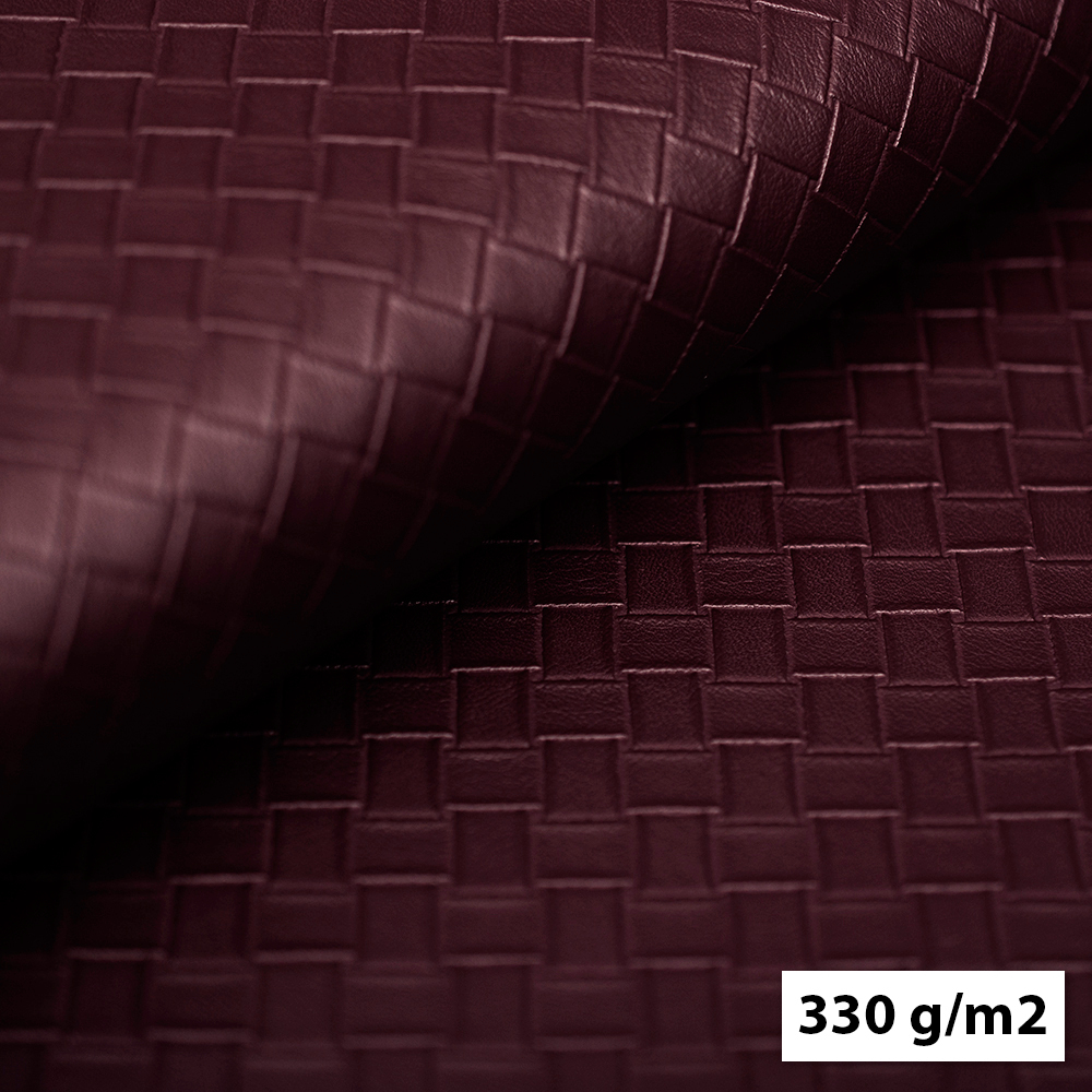 Ekoskóra Tecnotic to efektowny materiał o wyrazistej, plecionej strukturze, która nadaje mu oryginalny i elegancki charakter.