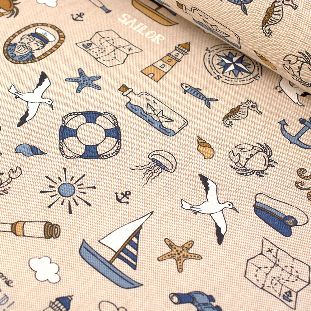 Bawełniana tkanina dekoracyjna z drukowanym wzorem to materiał, który łączy naturalność z efektownym wyglądem.