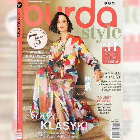 Miesięcznik Burda Style to czasopismo skierowane do osób, które uwielbiają szyć.
