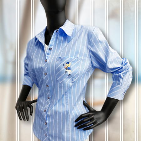 Modna tkanina bawełniana, bardzo wygodna i komfortowa w noszeniu.