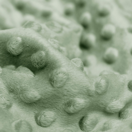 Minky Welur Kropki to bardzo popularna dzianina szczególnie wśród wyrobów dla dzieci.