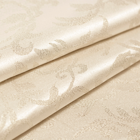 Tkanina obrusowa typie żakardowym w pięknym, świątecznym wzorze.