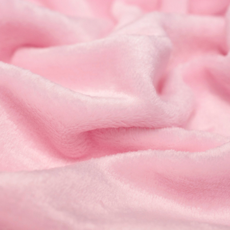 Minky Polar – dwustronna dzianina z krótkim włosem, niezwykle przyjemna i miękka w dotyku.