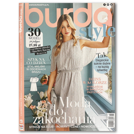 Miesięcznik Burda Style to czasopismo skierowane do osób, które uwielbiają szyć.