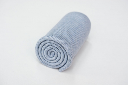 DZIANINA ŚCIĄGACZOWA PASTEL BLUE