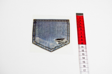 NAPRASOWANKA DENIM POCKET