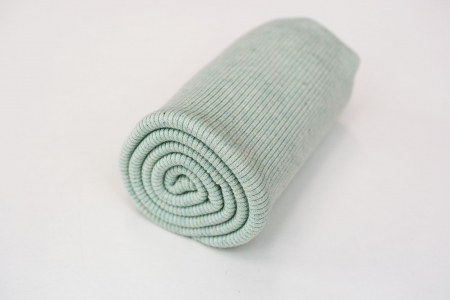 DZIANINA ŚCIĄGACZOWA PASTEL GREEN