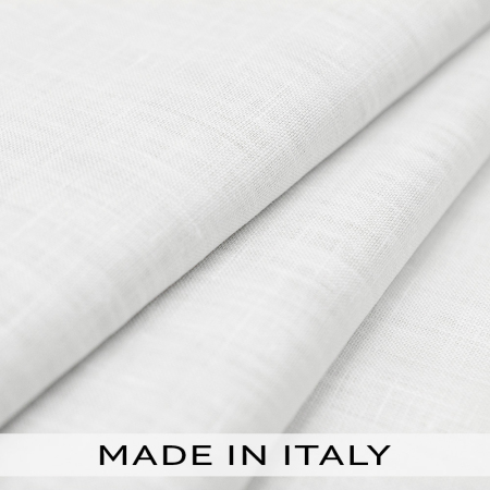 Len Puro to szlachetna, w 100% naturalna tkanina lniana o charakterystycznej, delikatnie widocznej fakturze.