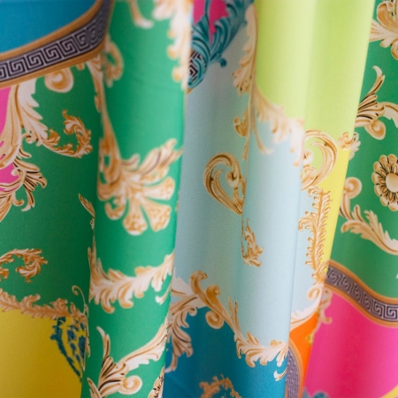 TKANINA SILKY TOUCH BAROCCO POP-ART