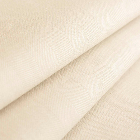 Tkanina bawełniana w jodełkę to idealny wybór dla osób, które cenią modę łączącą styl i wygodę.