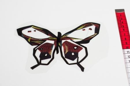 NAPRASOWANKA BUTTERFLY BURNT RED