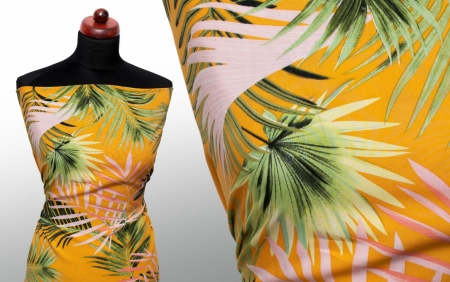 TKANINA WISKOZOWA TROPIC SUN
