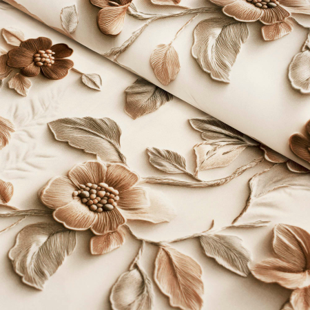 Wzorzysta tkanina dekoracyjna, bardzo dobra gatunkowo, przeznaczona głównie do szycia zasłon, stosowana może być także na inne, wszelkiego rodzaju dekoracje mieszkania.