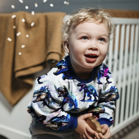 Bawełniana dzianina dresowa, idealna do szycia sportowej i codziennej odzieży.