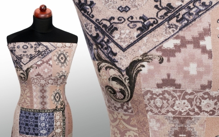 DZIANINA WISKOZOWA PERSIAN PATCHWORK
