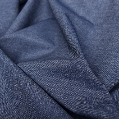 Jeansowa tkanina COTTON DENIM- cienka, lekka, oddychająca, naturalna tkanina o bardzo przyjemnym chwycie.