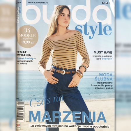 Miesięcznik Burda Style to czasopismo skierowane do osób, które uwielbiają szyć.