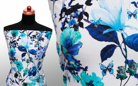 DRESÓWKA BUTTERFLY & BLOSSOM MULTIBLUE