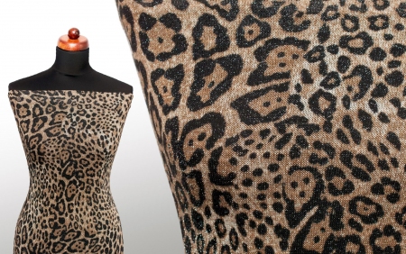 DZIANINA SWETERKOWA PANTHER & SILVER THREAD