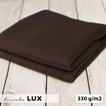 Dresówka LUX w wersji drapanej, charakteryzuje się miękkim, bardzo przyjemnym spodem.