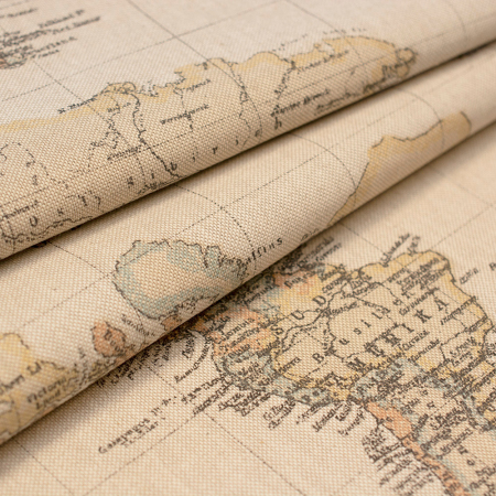 Bawełniana tkanina dekoracyjna z drukowanym wzorem to materiał, który łączy naturalność z efektownym wyglądem.