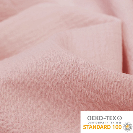 Muślin bawełniany – przyjemna w dotyku tkanina, wykonana z cienkich, skręconych włókien bawełny.