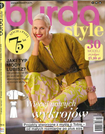 Miesięcznik Burda Style to czasopismo skierowane do osób, które uwielbiają szyć.