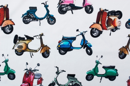DZIANINA BAWEŁNIANA SINGIEL SCOOTER