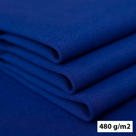 Morgan Jersey to doskonałej jakości dzianina typu interlock o gramaturze 480 g/m2.