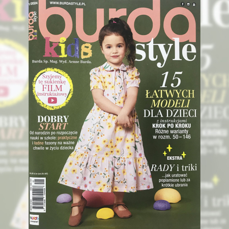 Burda Kids to czasopismo z wykrojami przeznaczonymi dla dzieci.