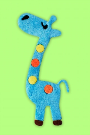 NAPRASOWANKA PLUSH BLUE GIRAFFE