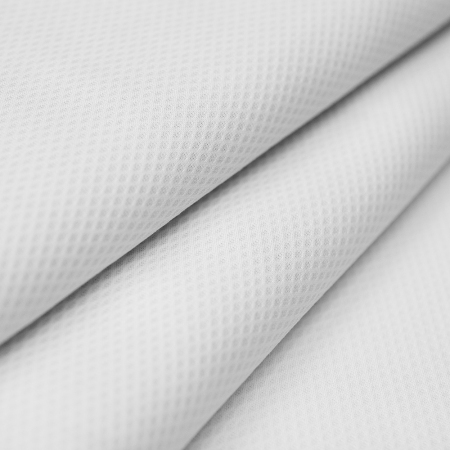 Żakardowa tkanina Oxford, bardzo elegancka tkanina ozdobiona delikatnym wzorem w romby.