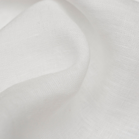 Doskonałej jakości tkanina wykonana w 100% z naturalnych włókien lnu.