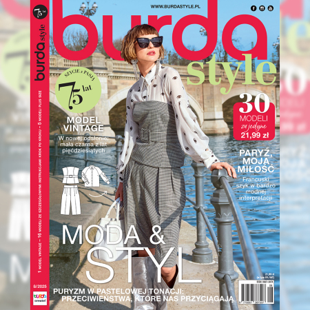 Miesięcznik Burda Style to czasopismo skierowane do osób, które uwielbiają szyć.