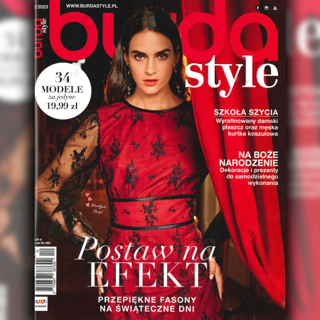 Miesięcznik Burda Style to czasopismo skierowane do osób, które uwielbiają szyć.