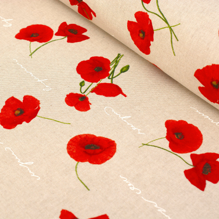 Bawełniana tkanina dekoracyjna z drukowanym wzorem to materiał, który łączy naturalność z efektownym wyglądem.