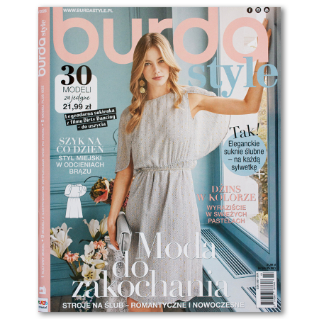 Burda Style to klasyczne wydanie pełne 30 różnorodnych modeli, od codziennych fasonów po bardziej zaawansowane projekty.