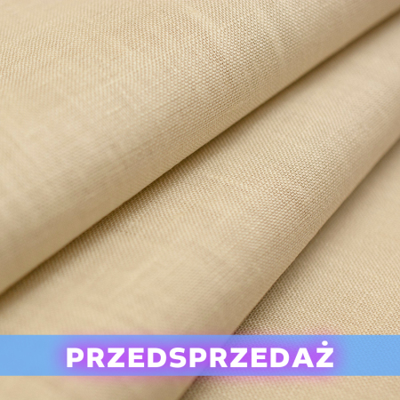 Len Puro to szlachetna, w 100% naturalna tkanina lniana o charakterystycznej, delikatnie widocznej fakturze.